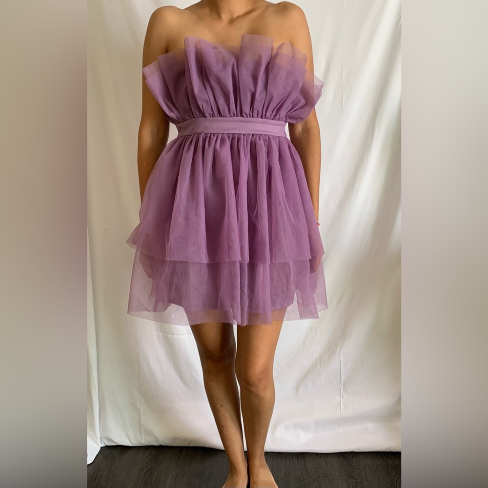 Thirty-thirty LA brand ruffled dressed
